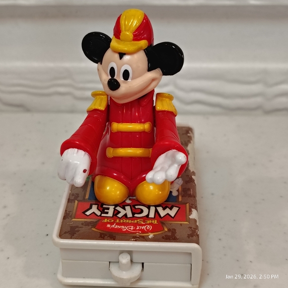 SET OF 2 VTG DISNEY 101 DALMATIONS SPIRIT OF MICKEY TRAIN CAR MCDONALDS TOY 1998 - Picture 5 of 9